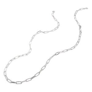 Paperclip Chain 36” Long Textured
